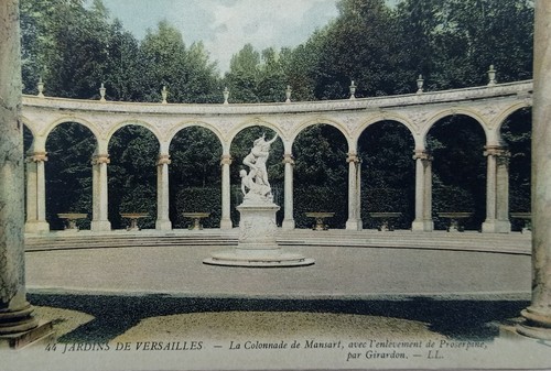 Jardin varsailles cartolina - jardin,